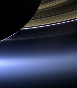 Erde vom Saturn       